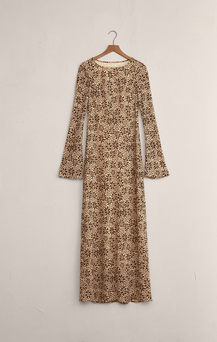 Dresses Campbell Floral Maxi Dress Chocolate Cherry