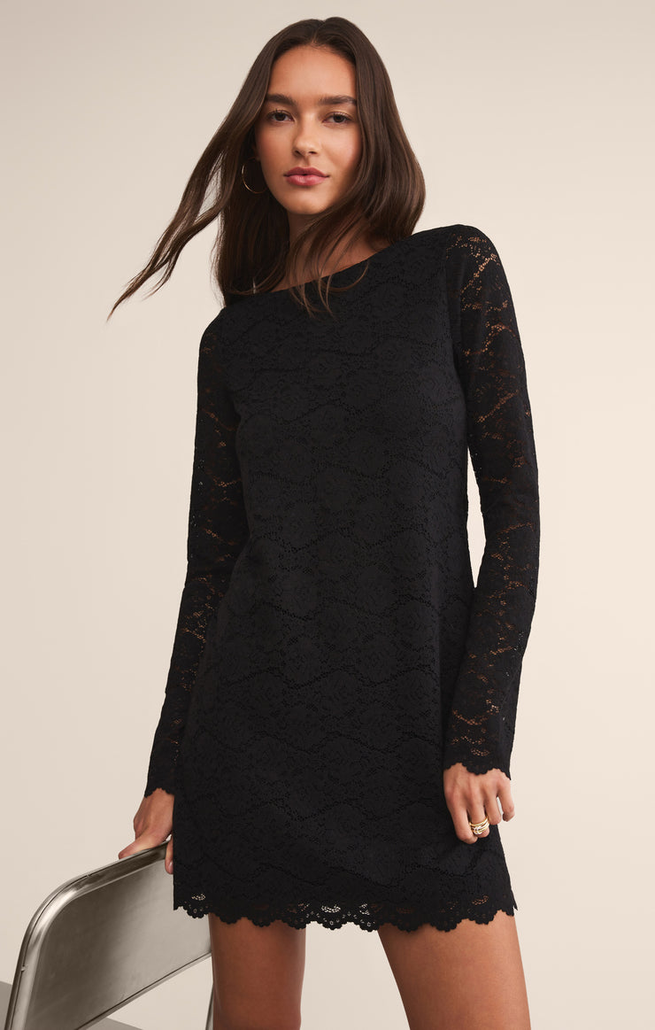 Dresses Victoria Lace Dress Black