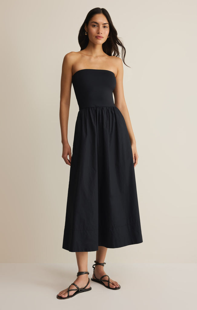 Sunsought Strapless Midi Dress – Z SUPPLY Sunsought Strapless Midi Dress – Z SUPPLY