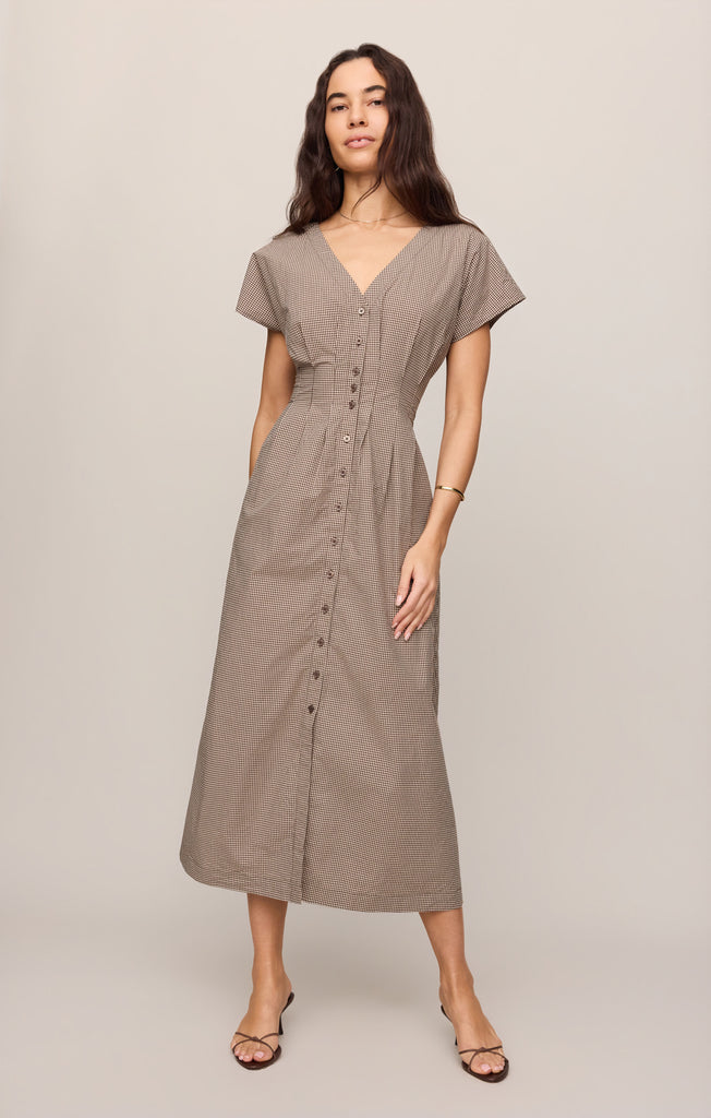 Sanna Gingham Maxi Dress – Z SUPPLY