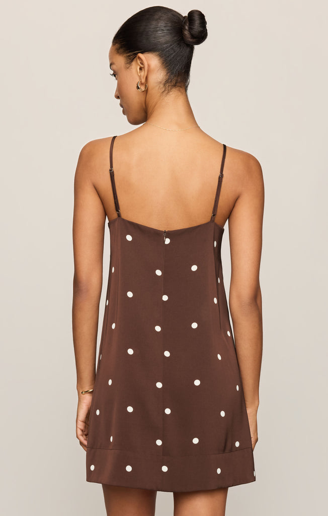 Maude Satin Dot Mini Dress – Z SUPPLY