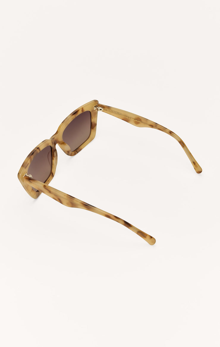 Accessories - Sunglasses Feel Good Polarized Sunglasses Blonde Tortoise - Gradient