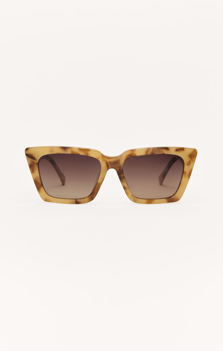 Accessories - Sunglasses Feel Good Polarized Sunglasses Blonde Tortoise - Gradient