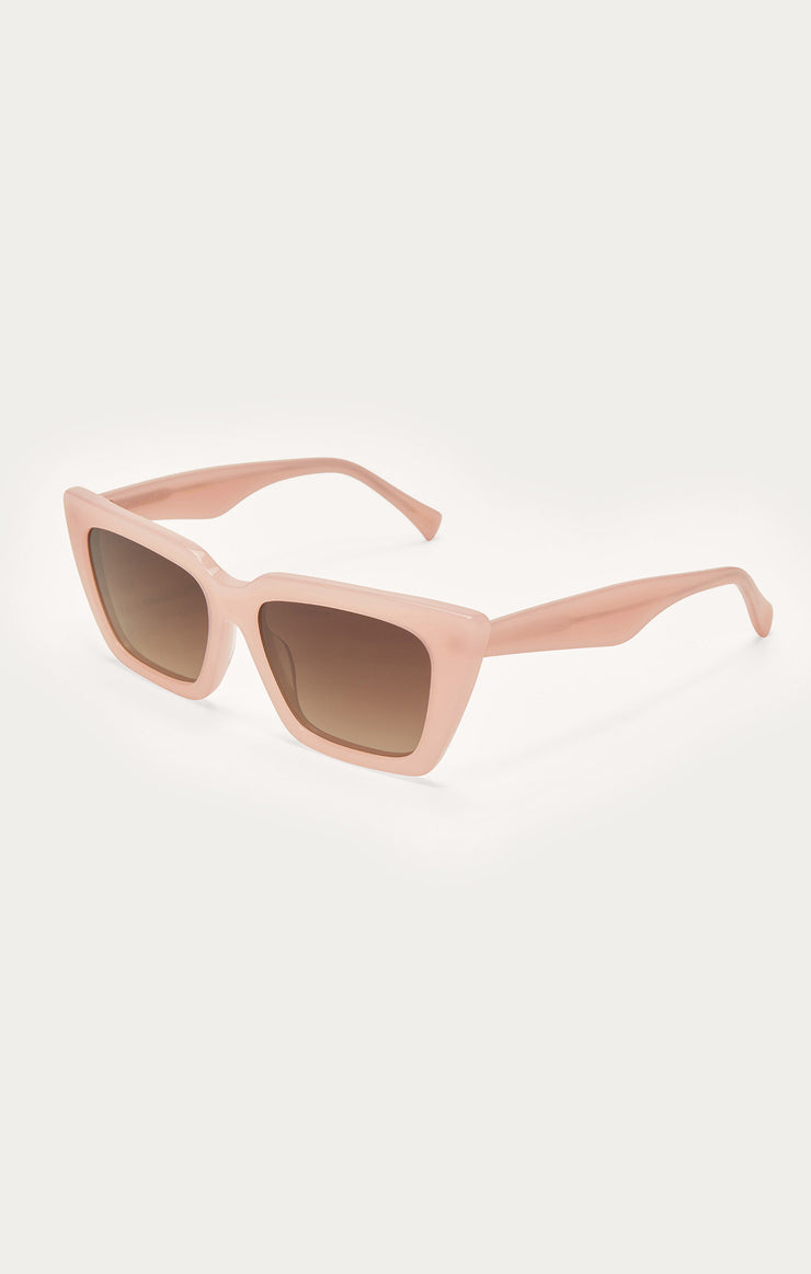 Accessories - Sunglasses Feel Good Polarized Sunglasses Blush Pink - Gradient