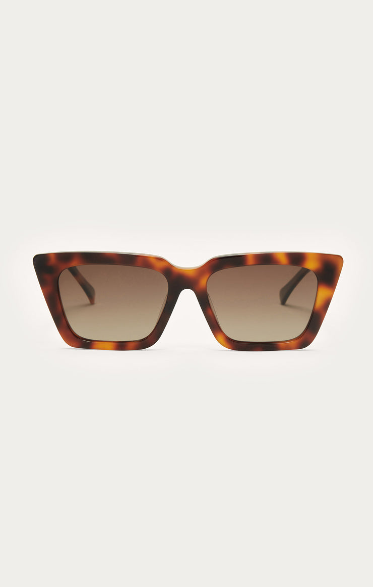 Accessories - Sunglasses Feel Good Polarized Sunglasses Brown Tortoise - Gradient