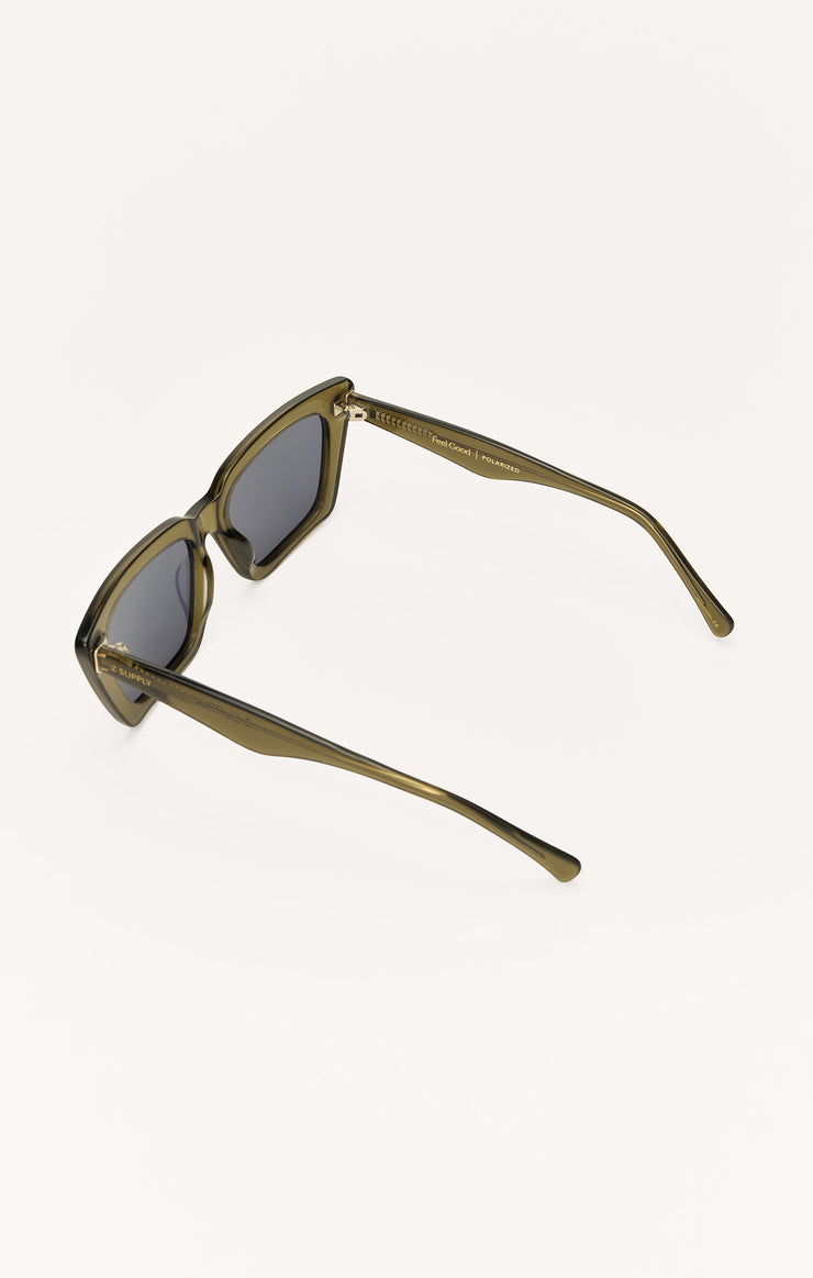 Accessories - Sunglasses Feel Good Polarized Sunglasses Moss - Grey