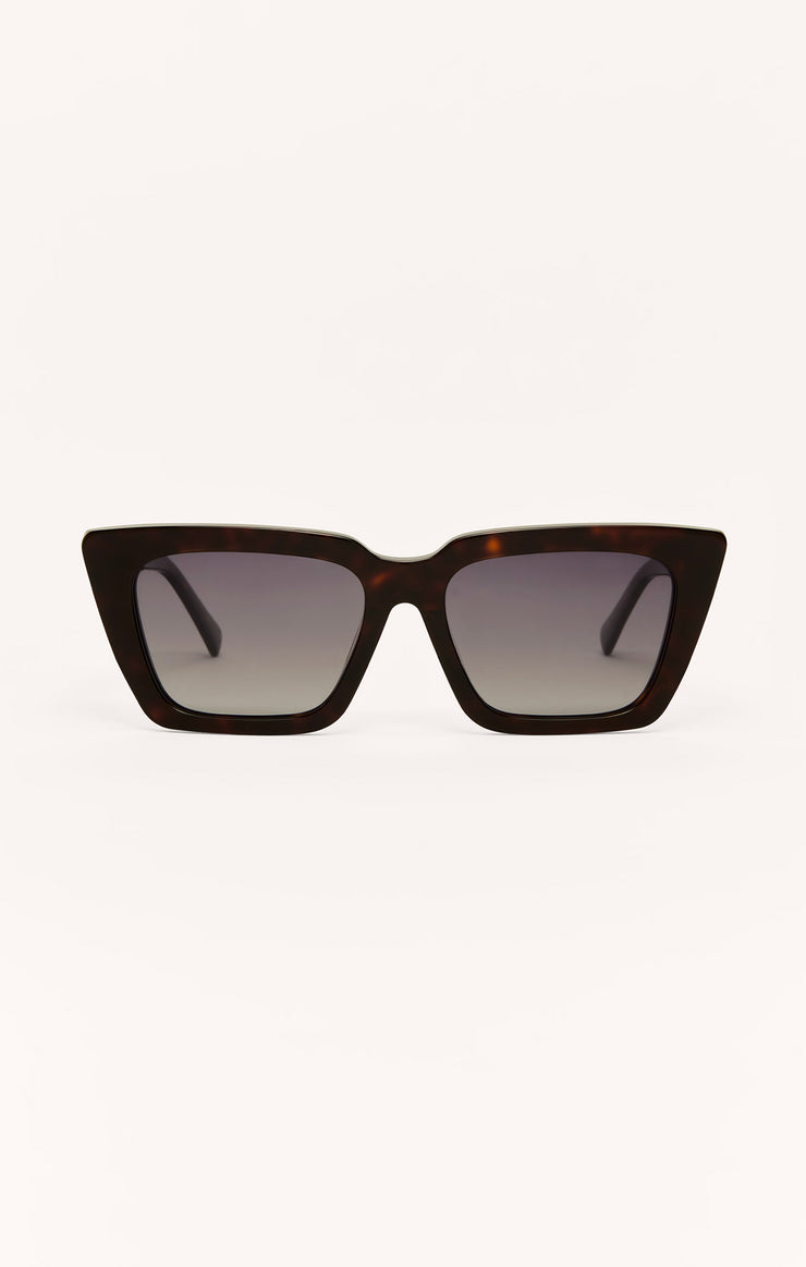 Accessories - Sunglasses Feel Good Polarized Sunglasses Dark Tort - Gradient