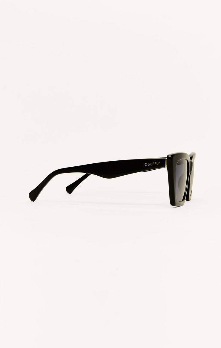 Accessories - Sunglasses Feel Good Polarized Sunglasses Polished Black - Grey