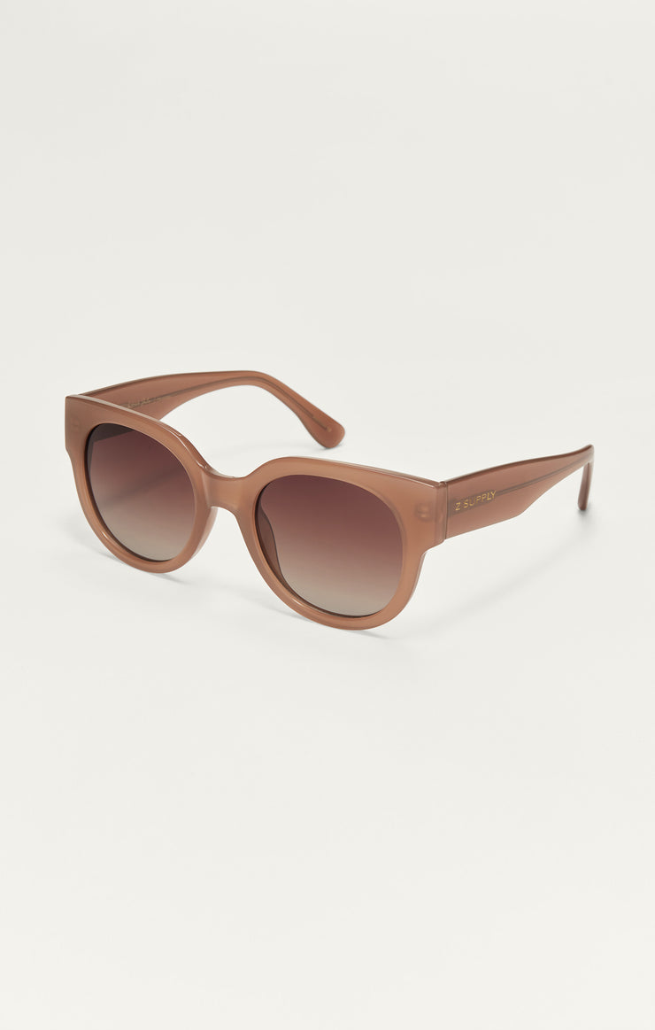 Accessories - Sunglasses Lunch Date Polarized Sunglasses Taupe - Gradient