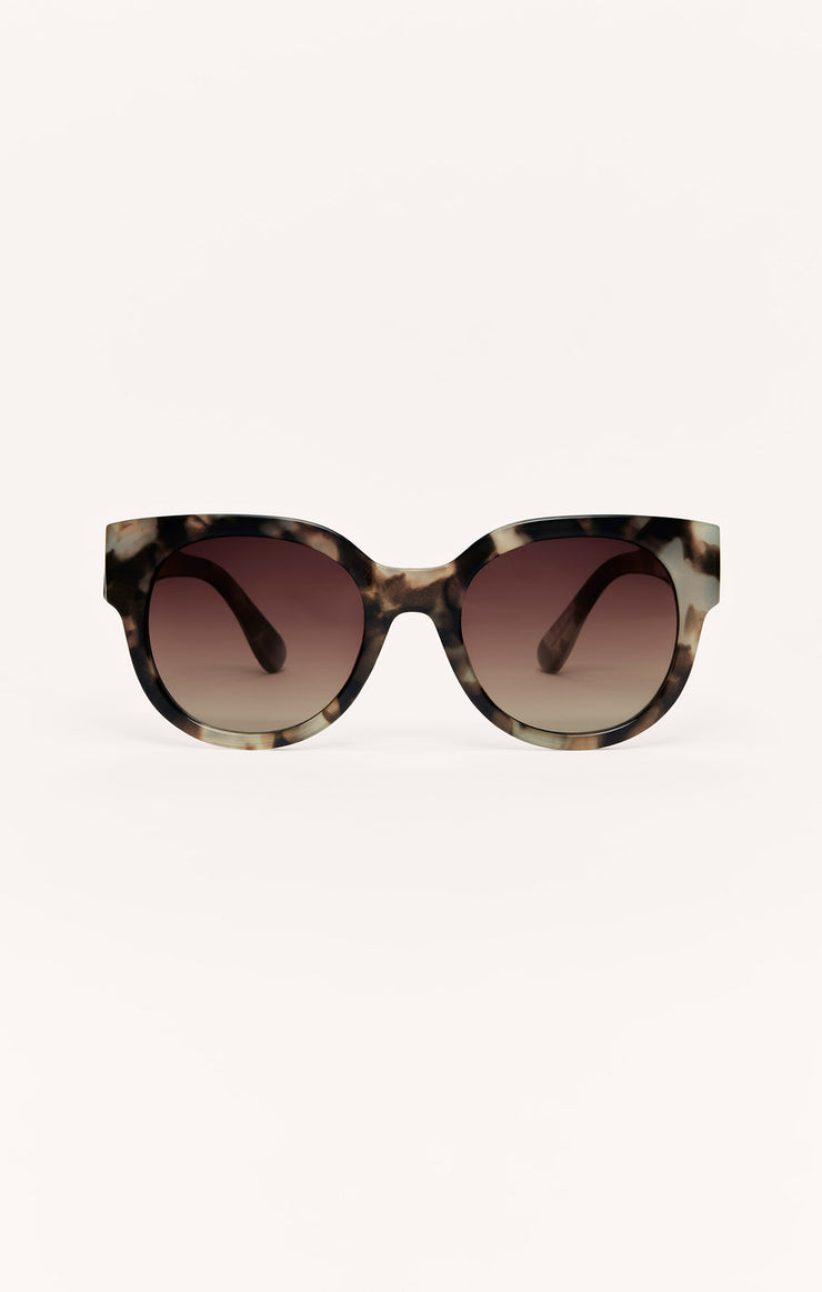 Accessories - Sunglasses Lunch Date Polarized Sunglasses Marbled Tort - Bronze