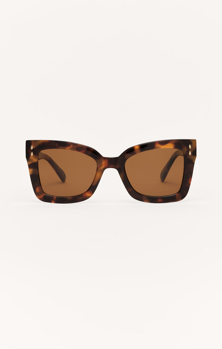 Accessories - Sunglasses Confidential Polarized Sunglasses Brown Tortoise - Brown