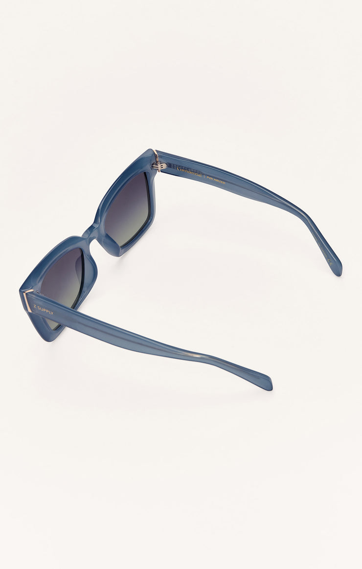 Accessories - Sunglasses Confidential Polarized Sunglasses Dark Indigo - Gradient