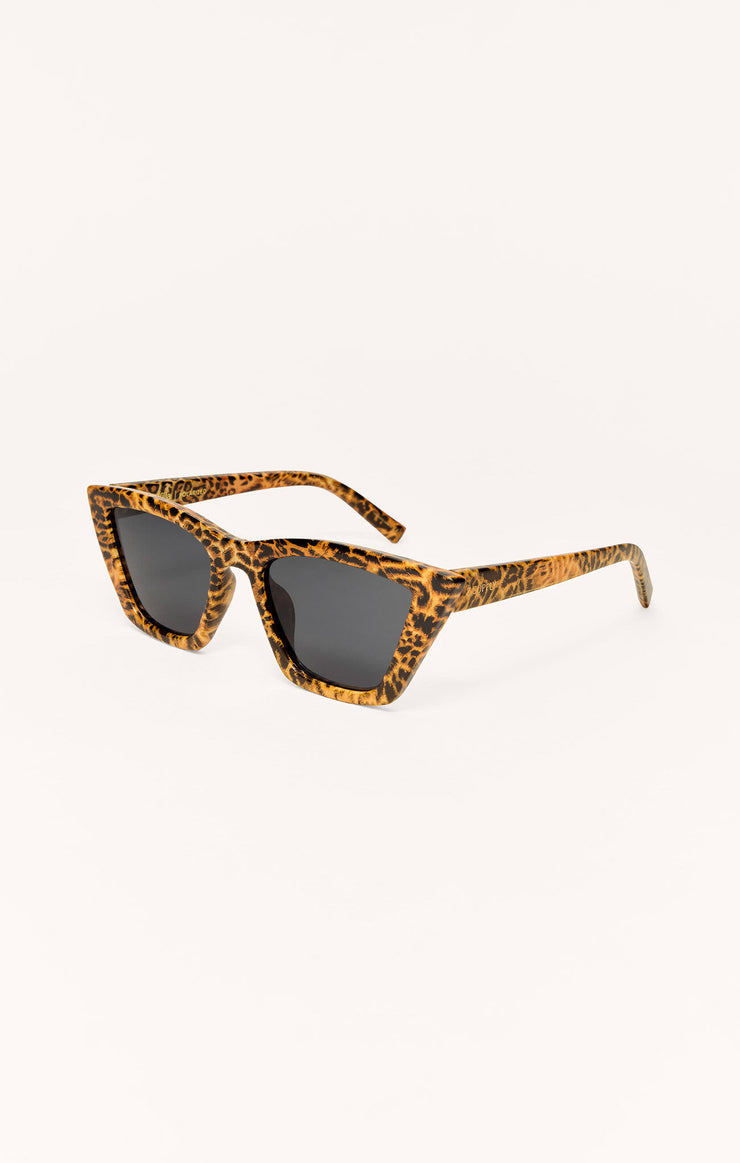 Accessories - Sunglasses Villa Polarized Sunglasses Leopard - Grey Polarized