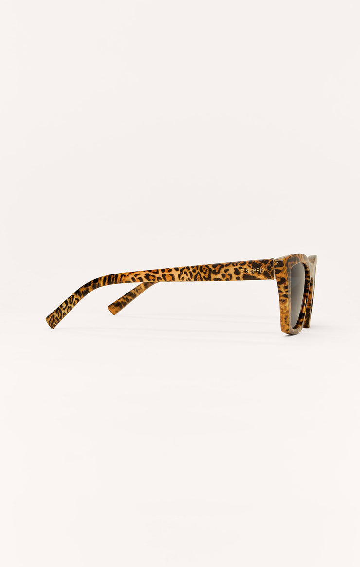 Accessories - Sunglasses Villa Polarized Sunglasses Leopard - Grey Polarized