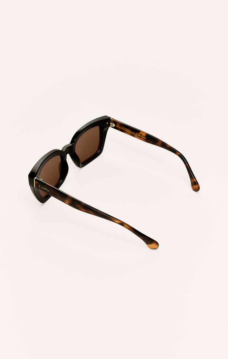 Accessories - Sunglasses Hideaway Polarized Sunglasses Black Tort - Brown