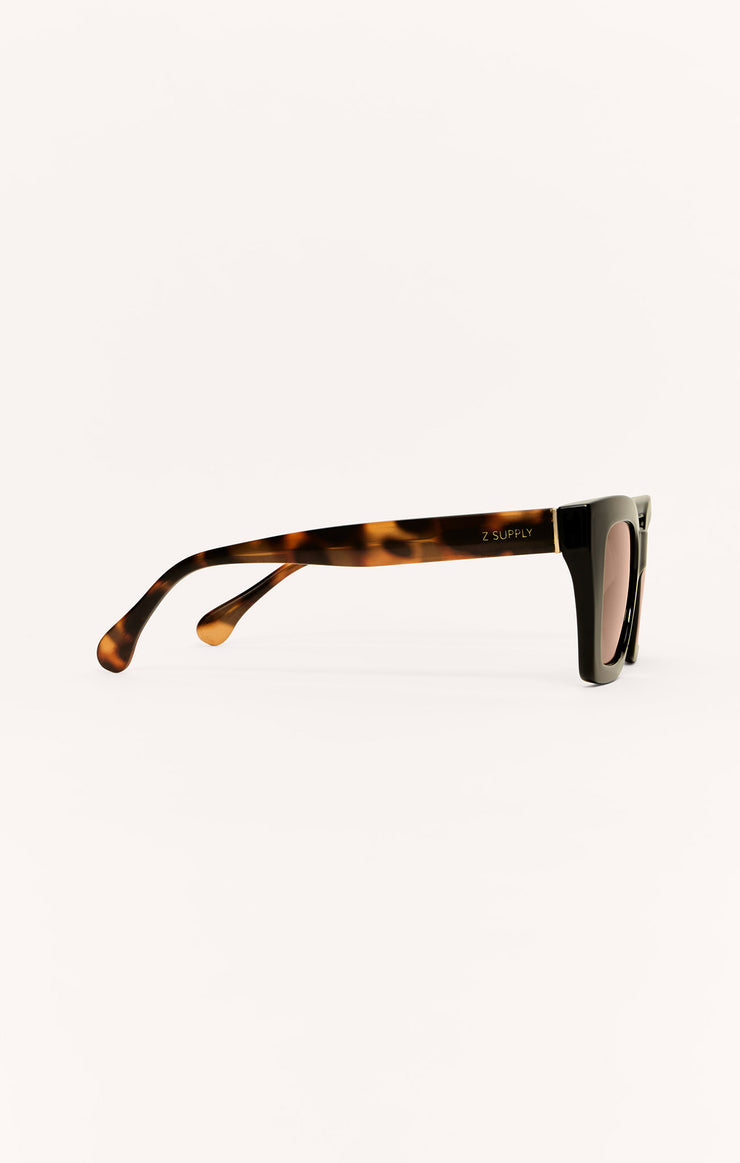 Accessories - Sunglasses Hideaway Polarized Sunglasses Black Tort - Brown