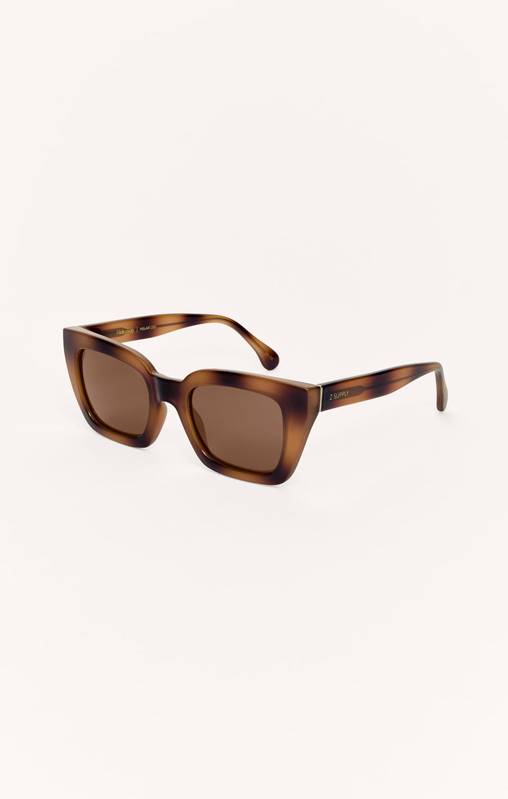 Accessories - Sunglasses Hideaway Polarized Sunglasses Brown Tortoise - Brown