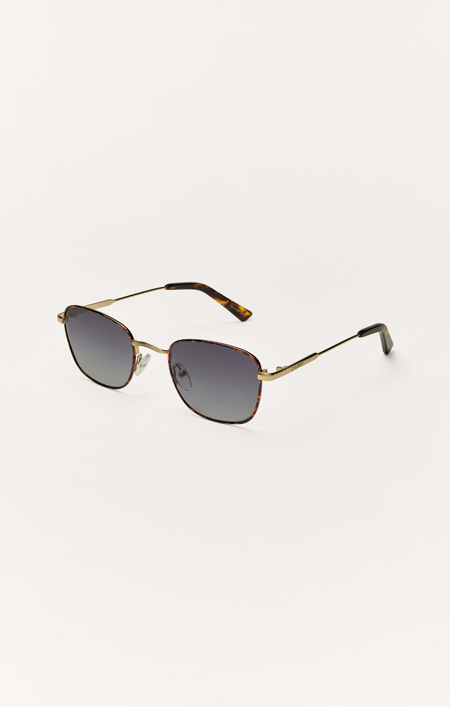Z Supply Driver  Aviator Sunglasses - Gold Frame with Gray Lenses
MSRP $79 Z SUPPLY - HIGHWAY SUNGLASSES GOLD GREY – swirlboutique main image 4