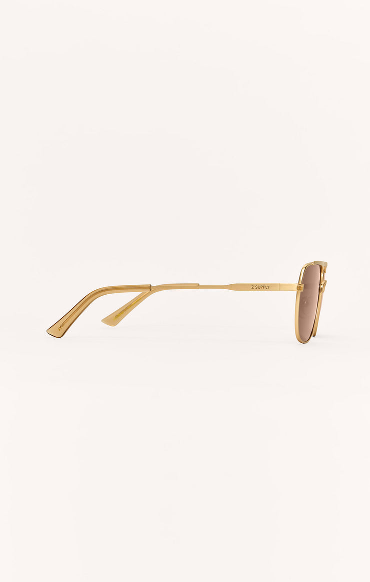 Accessories - Sunglasses Skyline Polarized Sunglasses Gold - Brown