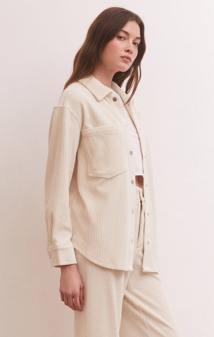 Jackets Union Knit Cord Jacket Adobe White