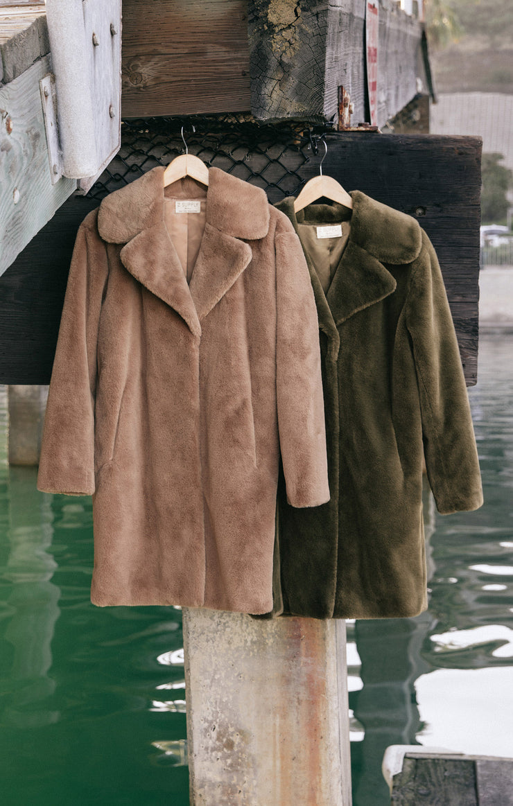 Jackets Jewel Faux Fur Coat Jewel Faux Fur Coat