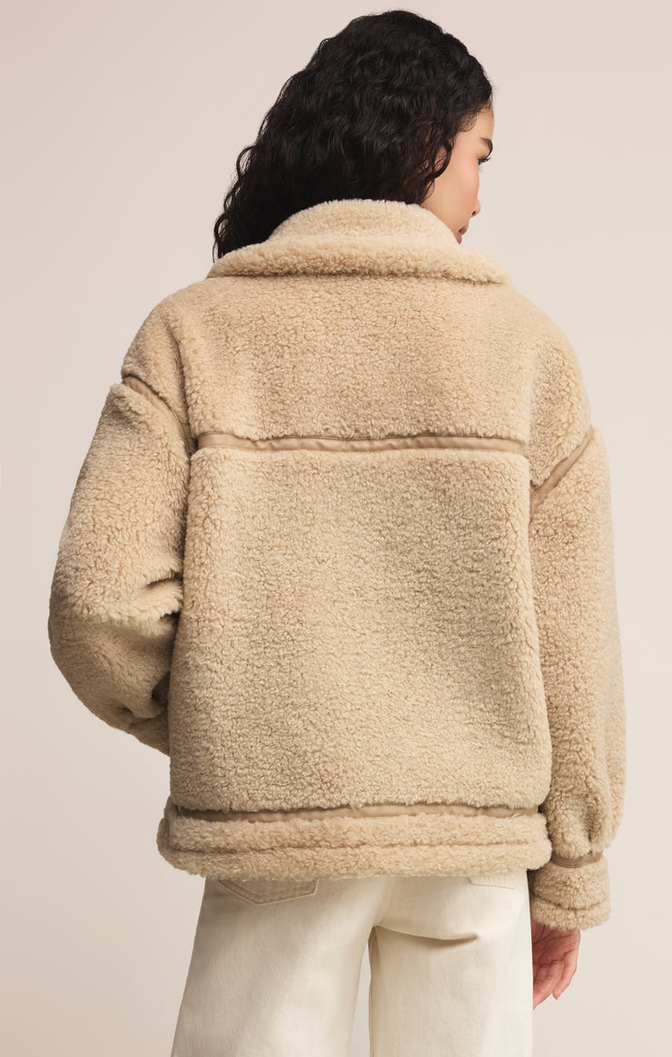 Jackets Ari Sherpa Jacket Fossil
