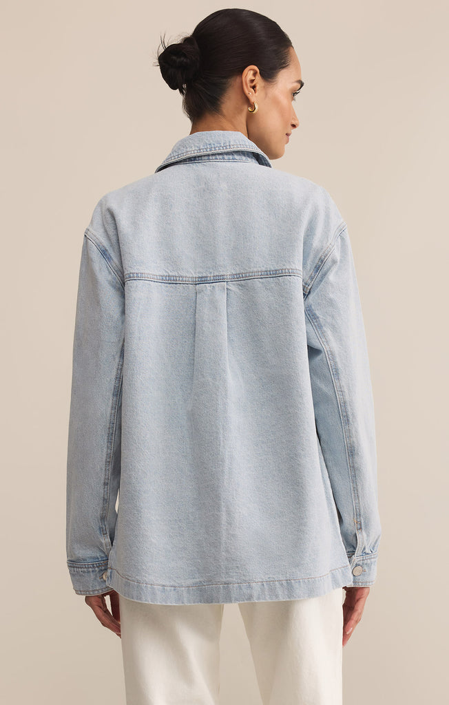 On The Road Relaxed Denim Jacket – Z SUPPLY