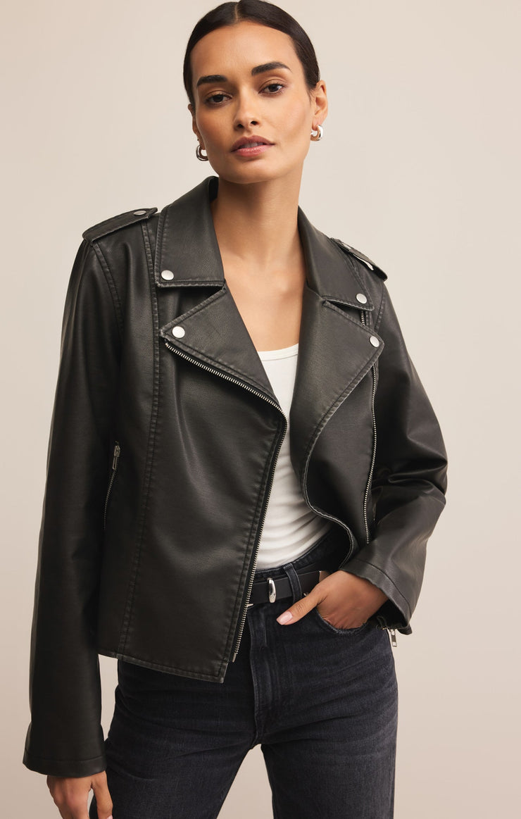 Jackets Alchemy Moto Faux Leather Jacket Alchemy Moto Faux Leather Jacket