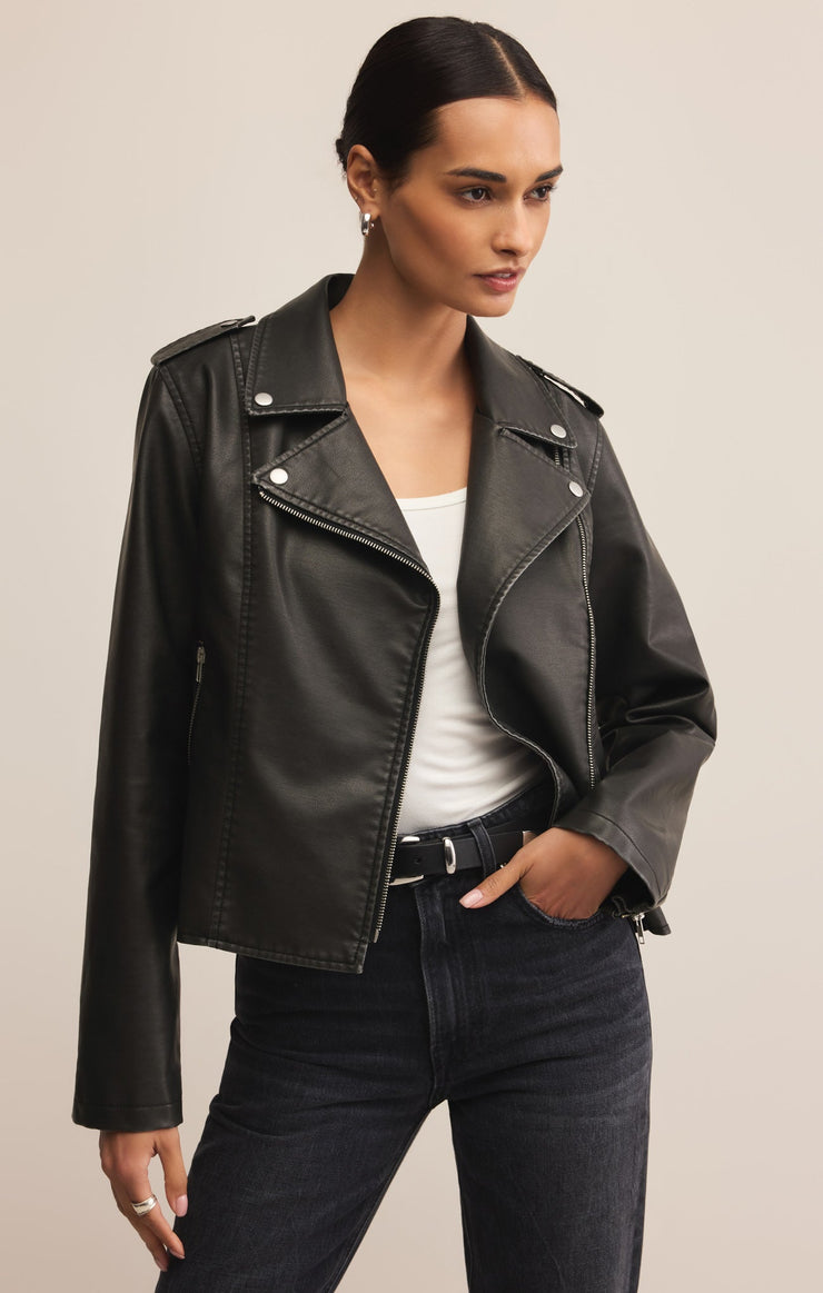 Jackets Alchemy Moto Faux Leather Jacket Alchemy Moto Faux Leather Jacket