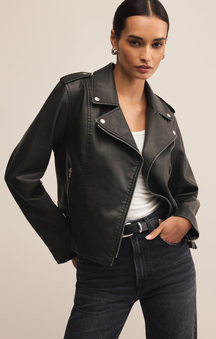 Jackets Alchemy Moto Faux Leather Jacket Alchemy Moto Faux Leather Jacket