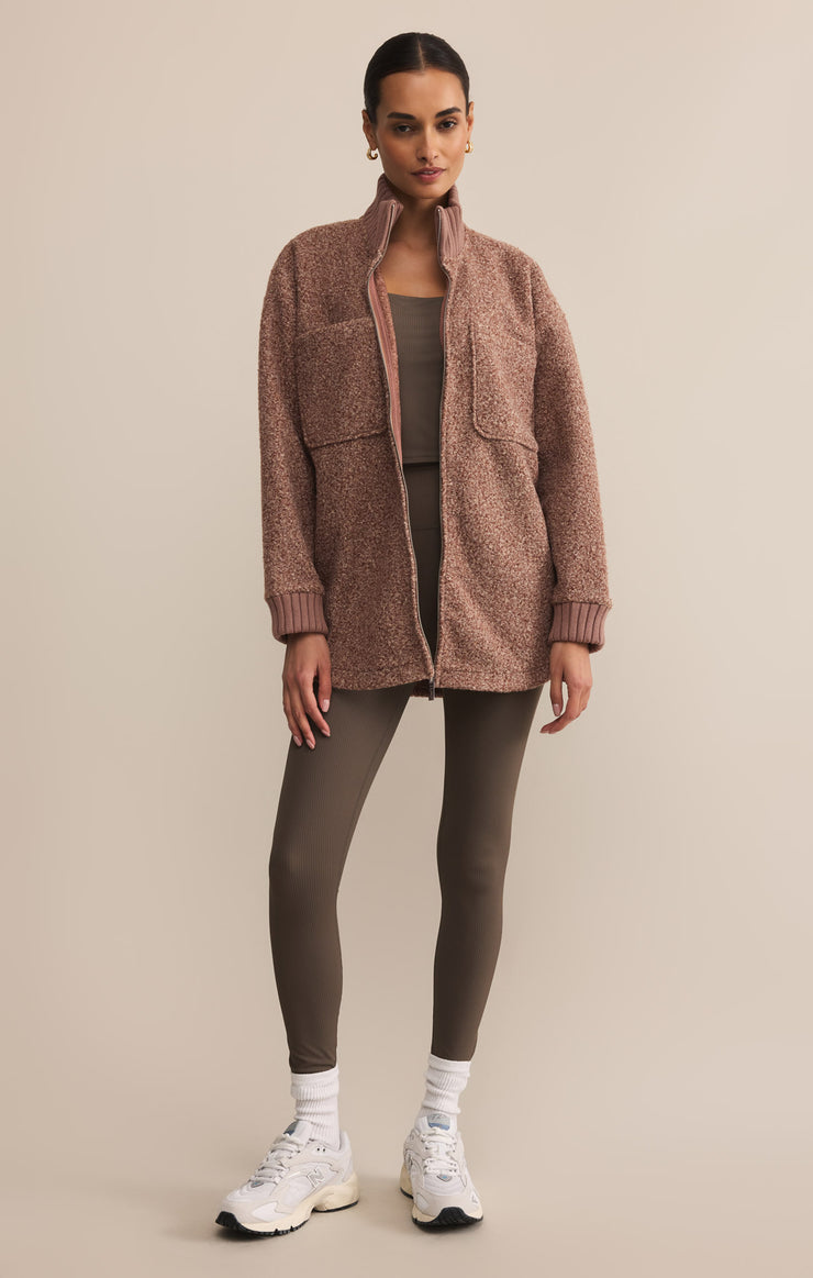 Jackets Downhill Fuzzy Jacket Coconut