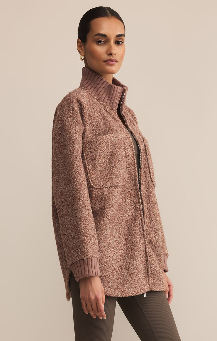 Jackets Downhill Fuzzy Jacket Coconut