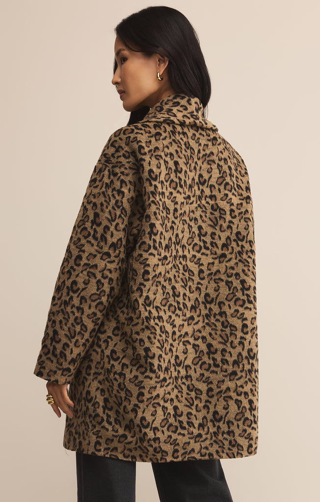 cogthebigsmoke RAGLAN COAT LEOPARD 未使用品 Raey + Leopard-print belted raglan-sleeve wool-blend coat
