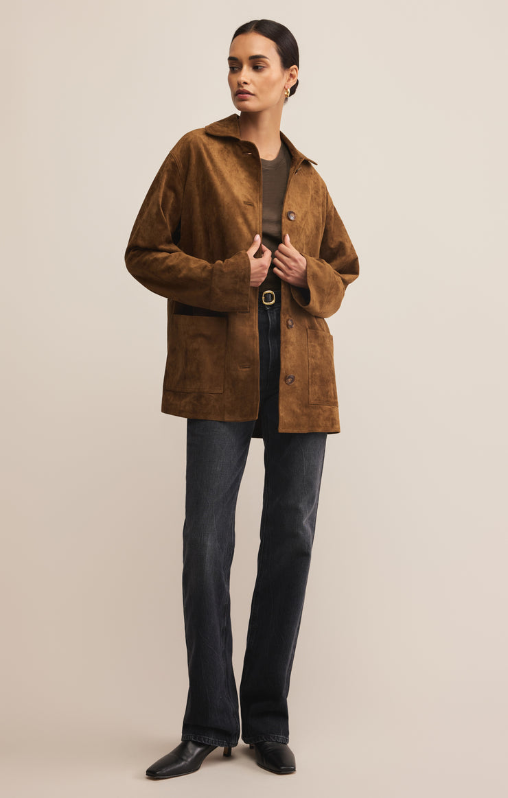 Jackets Decker Faux Suede Chore Coat Coconut