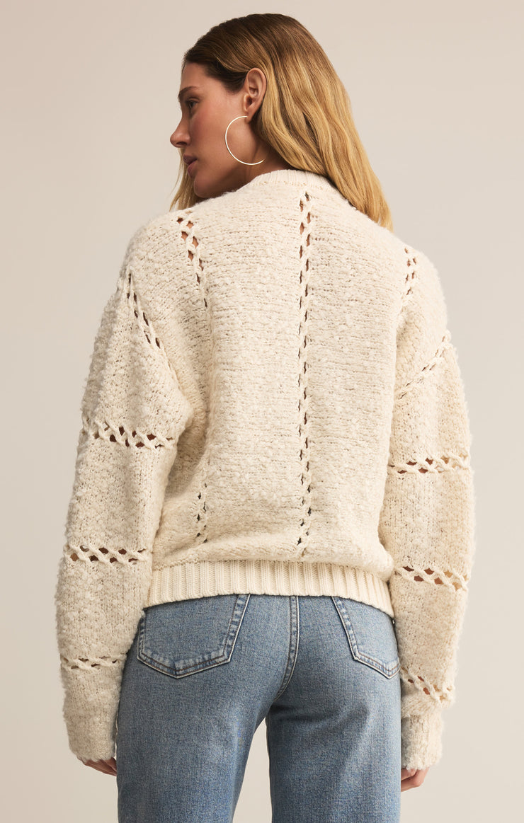 Jackets Sundance Zip-Up Sweater Jacket Crystal