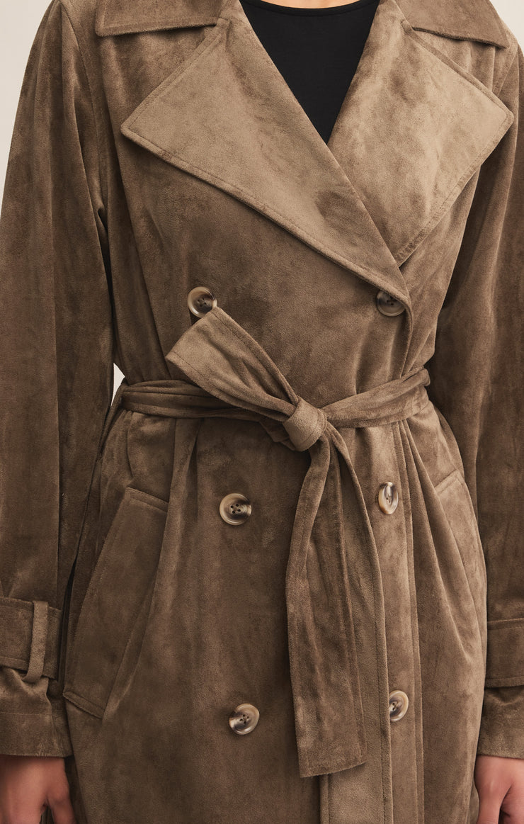 Jackets Dorian Suede Trench Retreat