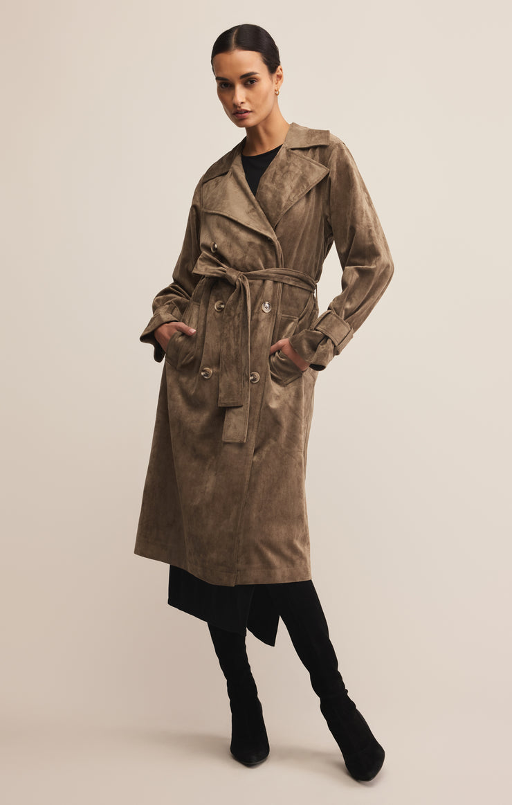 Jackets Dorian Suede Trench Retreat