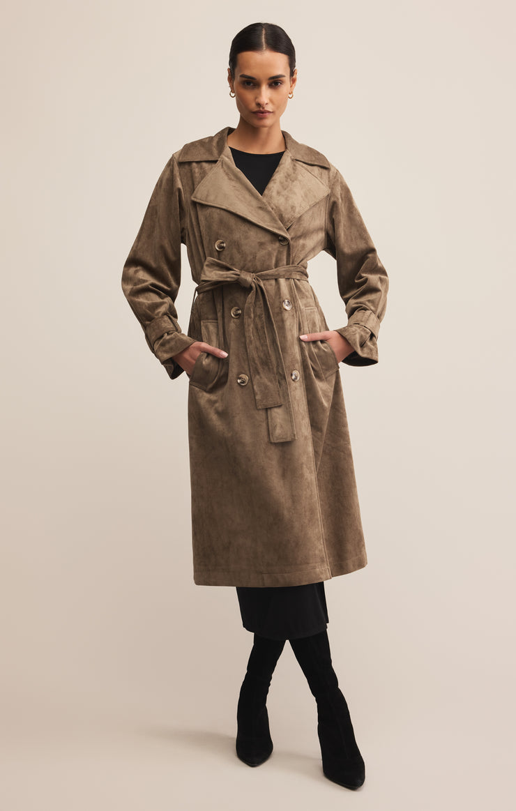 Jackets Dorian Suede Trench Retreat