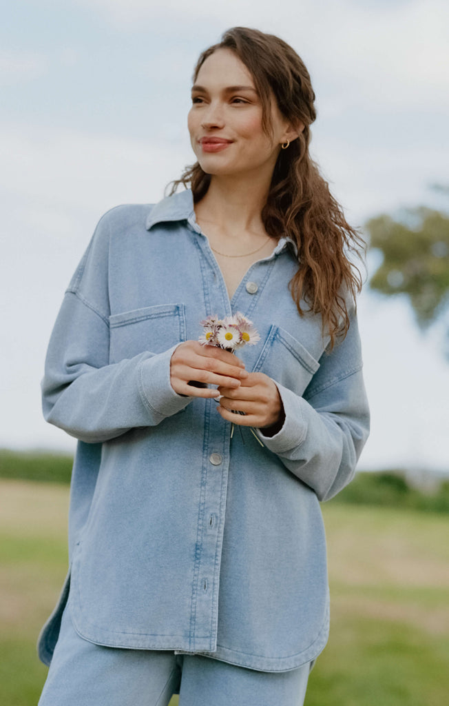 All Day Knit Denim Jacket – Z SUPPLY