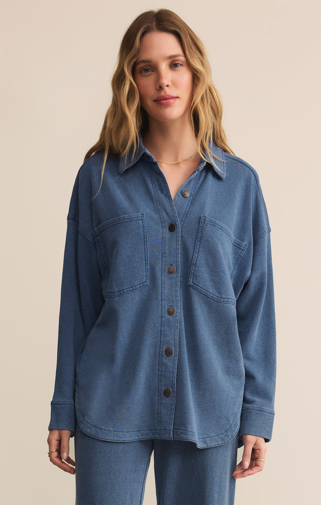 All Day Knit Denim Jacket – Z SUPPLY