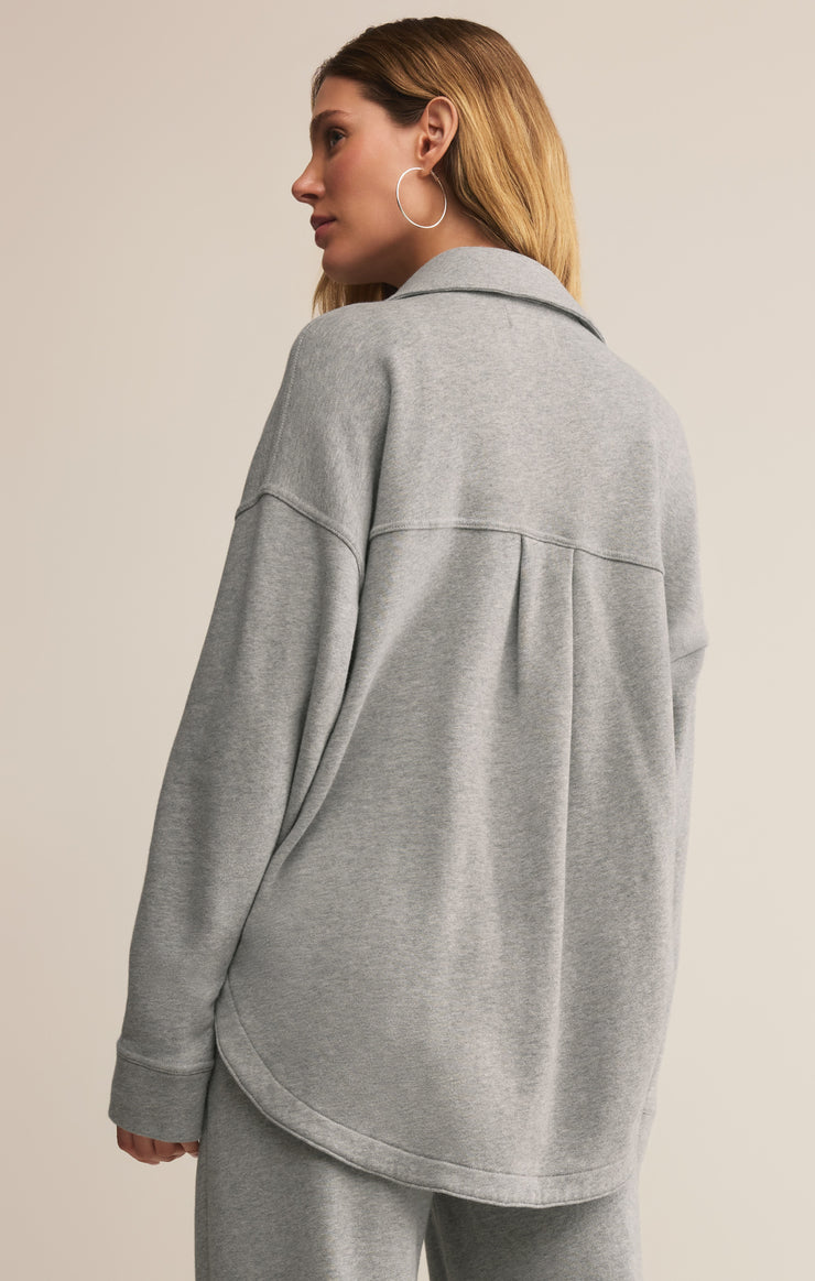 Jackets All Day Knit Jacket Classic Heather Grey
