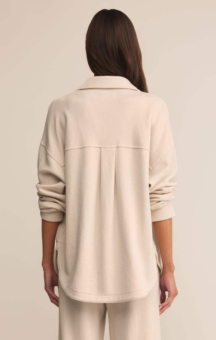 Jackets All Day Knit Jacket Crystal