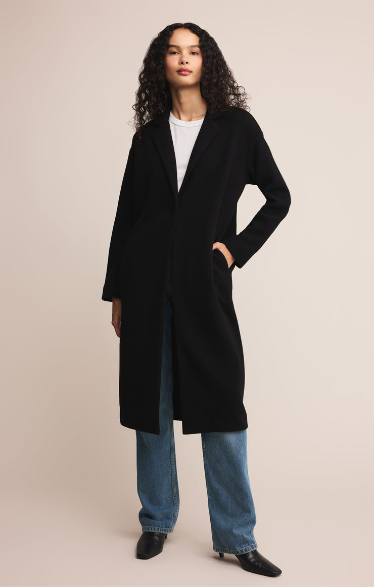 Jackets Mason Knit Coat Black