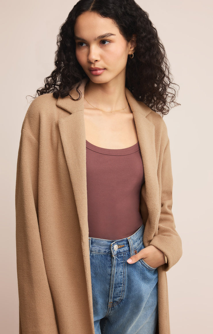 Jackets Mason Knit Coat Classic Camel