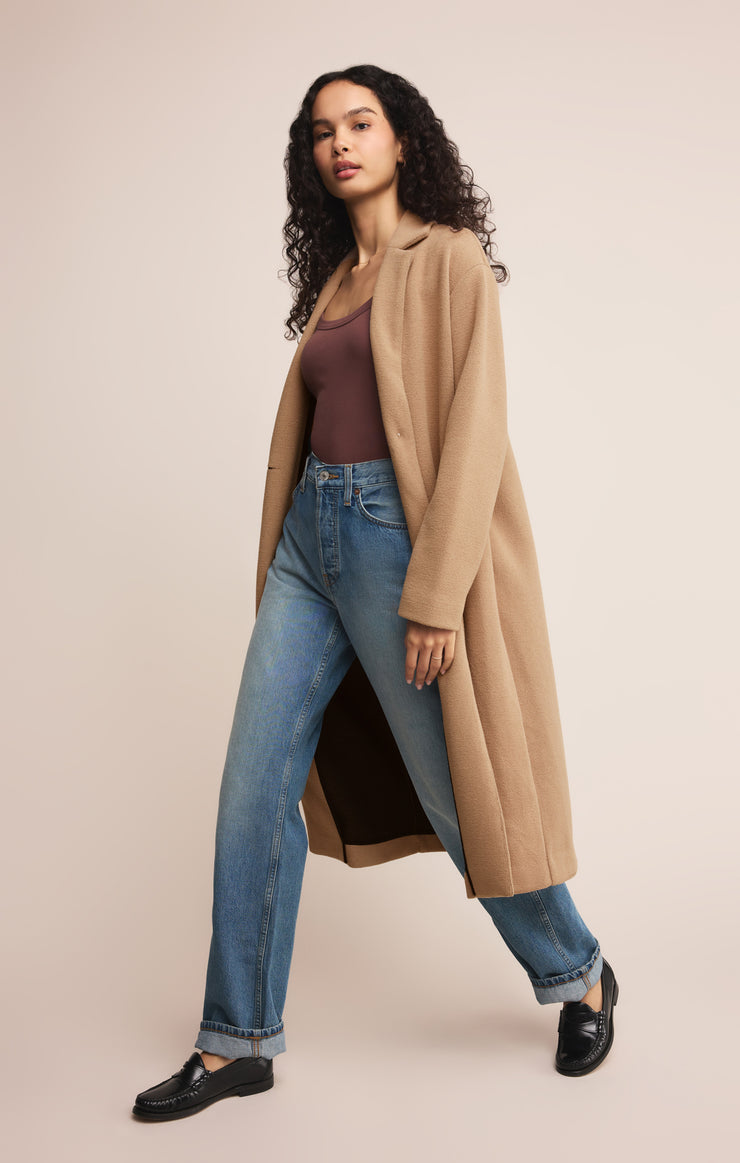 Jackets Mason Knit Coat Classic Camel