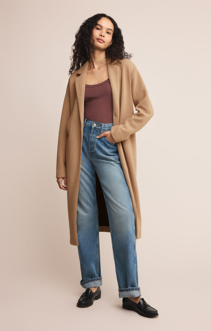 Jackets Mason Knit Coat Classic Camel