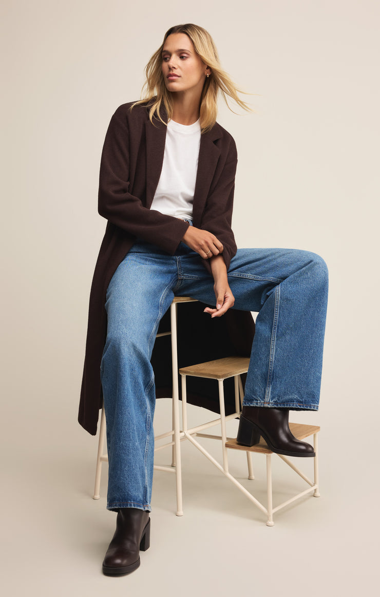 Jackets Mason Knit Coat Coffee Bean