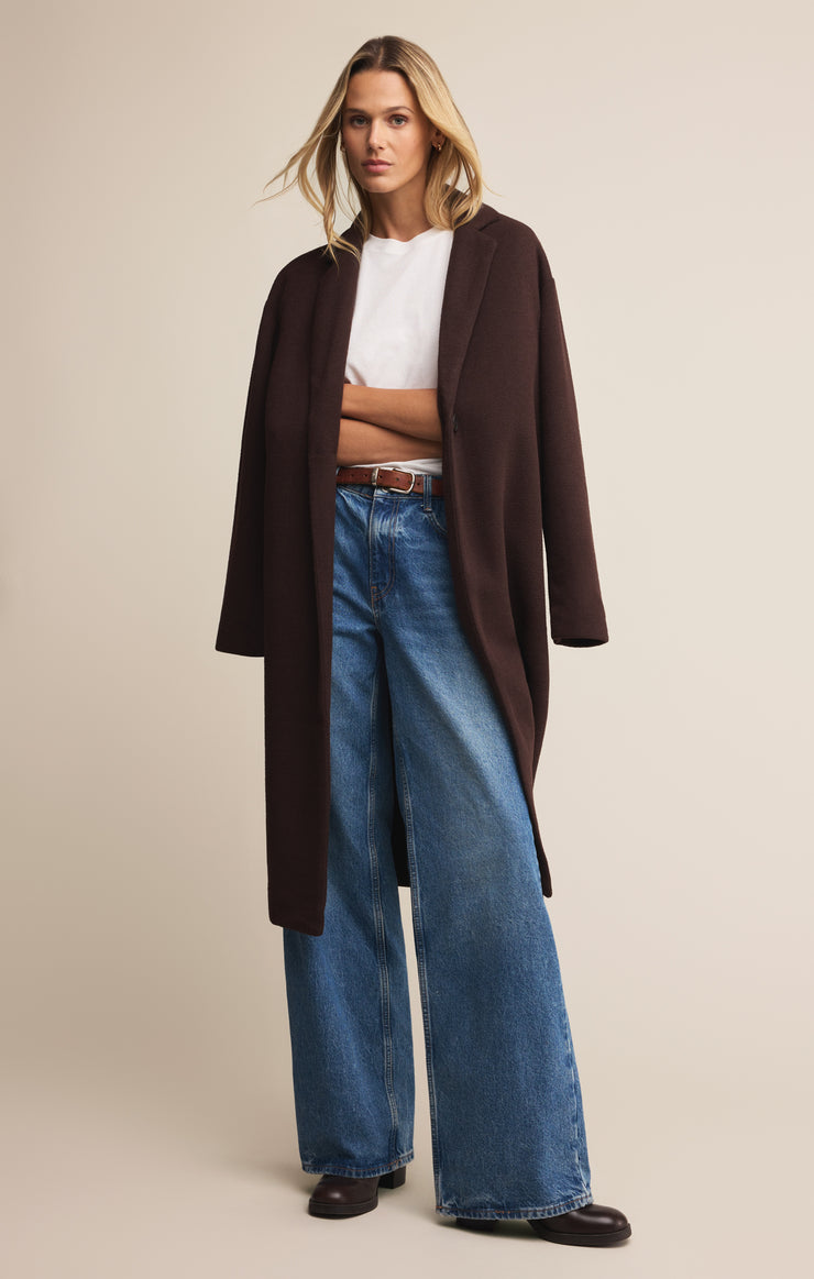 Jackets Mason Knit Coat Coffee Bean
