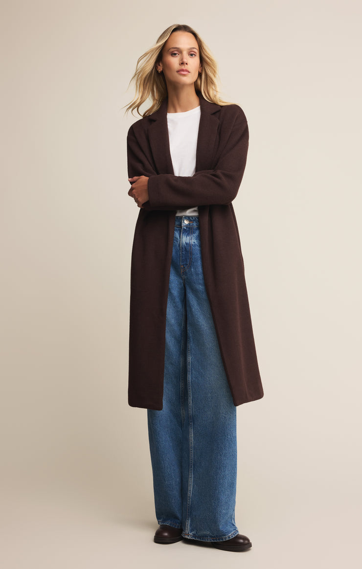 Jackets Mason Knit Coat Coffee Bean