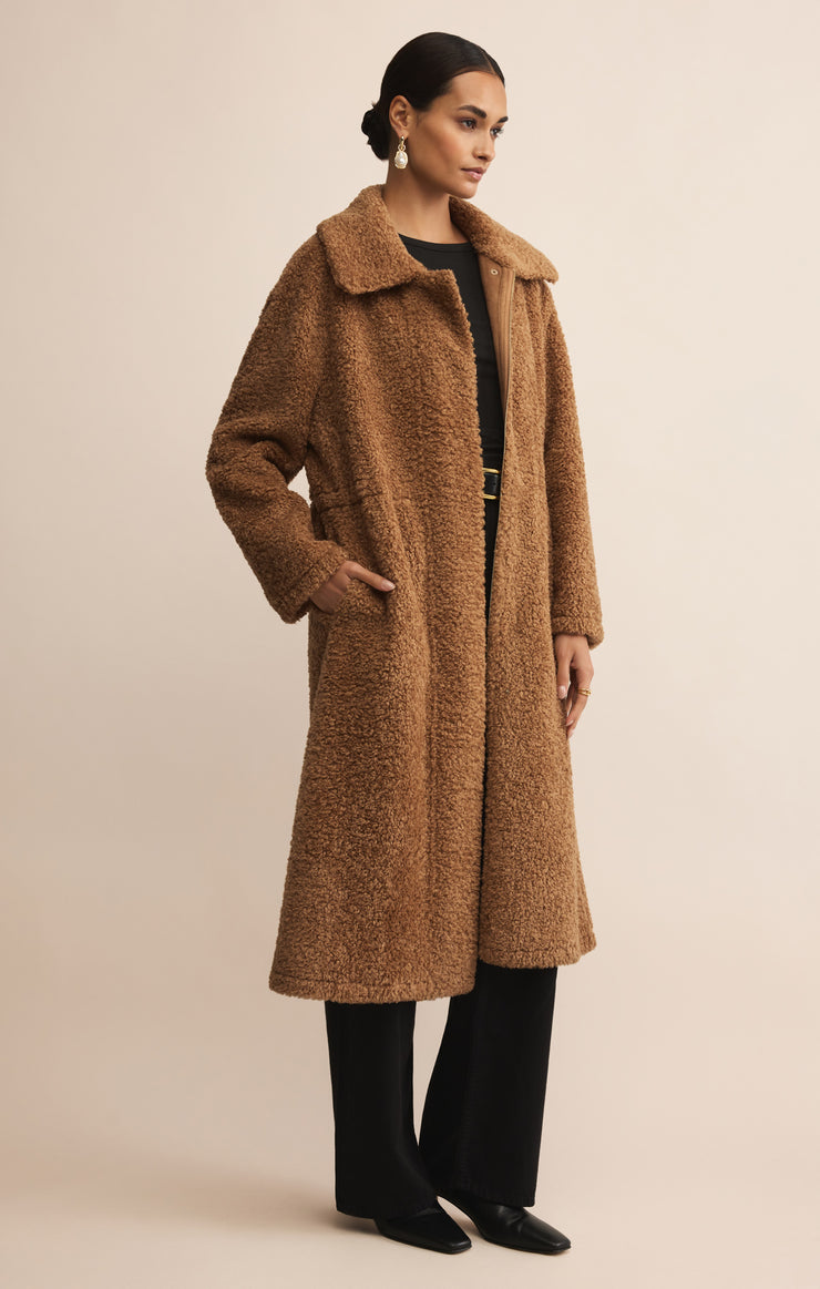 Coats Calgary Teddy Coat Coconut